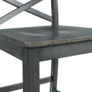 Elements International Renegade DRN3006DS 6 pc Dining Set - Grey IMAGE 14