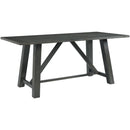Elements International Renegade DRN3006DS 6 pc Dining Set - Grey IMAGE 2