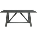 Elements International Renegade DRN3006DS 6 pc Dining Set - Grey IMAGE 3