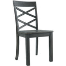 Elements International Renegade DRN3006DS 6 pc Dining Set - Grey IMAGE 5
