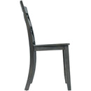 Elements International Renegade DRN3006DS 6 pc Dining Set - Grey IMAGE 7