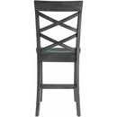 Elements International Renegade DRN300CSC Counter Height Side Chair - Grey IMAGE 4