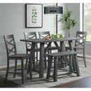 Elements International Renegade DRN300CSC Counter Height Side Chair - Grey IMAGE 9