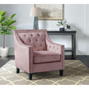 Elements International Tiffany UTF1903100E Accent Chair - Broadway Blush IMAGE 4