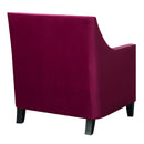 Elements International Tiffany UTF287100CA Accent Chair - Broadway Red IMAGE 3