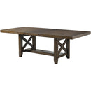 Elements International Franklin DFK100DT Dining Table IMAGE 1
