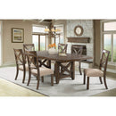 Elements International Franklin DFK100DT Dining Table IMAGE 2