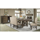 Elements International Franklin DFK100DT Dining Table IMAGE 3