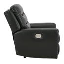 Signature Design by Ashley Warlin 6110513 Power Recliner with Adjustable Headrest IMAGE 4