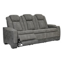 Signature Design by Ashley Next-Gen DuraPella 2200415 Power Reclining Sofa with Adjustable Headrest IMAGE 1