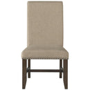 Elements International Franklin Upholstered Side Chair Set IMAGE 2