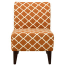 Elements International Scarlett Accent Slipper Chair IMAGE 2