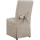 Elements International Mia Dining Room Parsons Chair IMAGE 3
