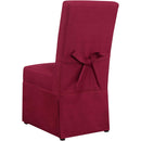 Elements International Mia Dining Room Parsons Chair IMAGE 3