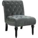 Elements International Twain Armless Chair IMAGE 1