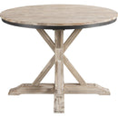 Elements International Callista Round Standard Height Dining Table IMAGE 2