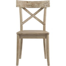 Elements International Callista X-Back Wooden Side Chair Set IMAGE 2