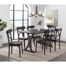 Elements International New Bedford Folding Top Dining Table IMAGE 12