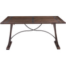 Elements International New Bedford Folding Top Dining Table IMAGE 3