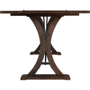 Elements International New Bedford Folding Top Dining Table IMAGE 4