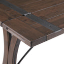 Elements International New Bedford Folding Top Dining Table IMAGE 7