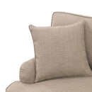 Elements International Abby Sofa W/Pillows in Heirloom Smoke / Pewter IMAGE 7