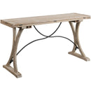 Elements International Callista Folding Top Dining Table IMAGE 2