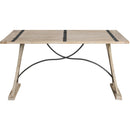 Elements International Callista Folding Top Dining Table IMAGE 3