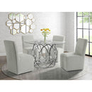 Elements International Nero Upholstered Side Chair Set IMAGE 7