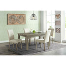 Elements International Oak Lawn Rectangular Dining Table IMAGE 6