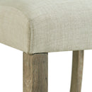 Elements International Oak Lawn Upholstered Side Chair Set IMAGE 7