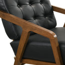 Elements International Ingram Rocker Chair in Black IMAGE 5