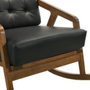 Elements International Ingram Rocker Chair in Black IMAGE 6