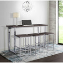 Elements International Nadia Multipurpose Bar Table Set IMAGE 14