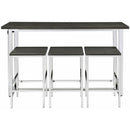 Elements International Nadia Multipurpose Bar Table Set IMAGE 2