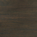 Elements International Dapper Round Counter Height Dining Table in Walnut IMAGE 7