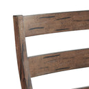 Elements International Gramercy Dining Horizontal Slat Back Side Chair IMAGE 4