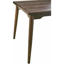 Elements International Ginger Dining Table Natural Finish IMAGE 4