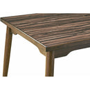 Elements International Ginger Dining Table Natural Finish IMAGE 5