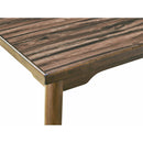 Elements International Ginger Dining Table Natural Finish IMAGE 6