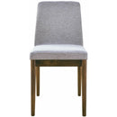Elements International Ginger Side Chair Natural Finish IMAGE 2