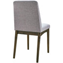 Elements International Ginger Side Chair Natural Finish IMAGE 4