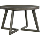 Elements International Cross Round Dining Table IMAGE 1