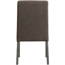 Elements International Cross Round Dining Side Chair IMAGE 4