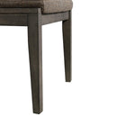 Elements International Cross Round Dining Side Chair IMAGE 8