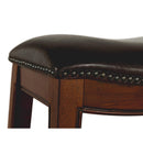 Elements International Fiesta Barstool 30" - Brown IMAGE 5