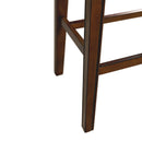Elements International Fiesta Barstool 30" - Brown IMAGE 7