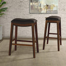 Elements International Fiesta Barstool 30" - Brown IMAGE 8