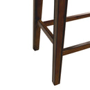 Elements International Fiesta Counter Stool 24" - Brown IMAGE 6