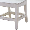 Elements International Britton Wooden Side Chair Set in White IMAGE 6